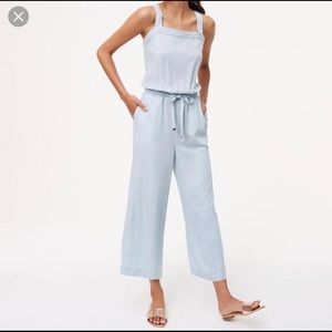 BRAND NEW WITH TAGS Chambray LOFT Jumpsuit